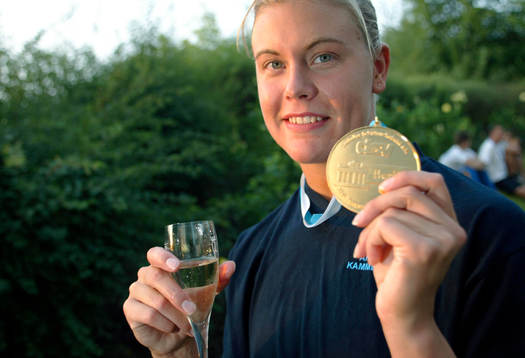 Anna-Karin Kammerling, Sverige, Guld och nytt världsrekord