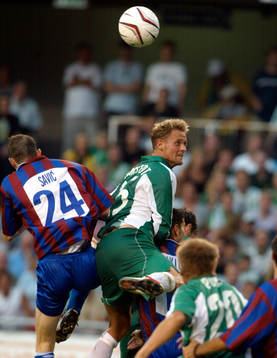 Peter Markstedt, Hammarby i en luftduell