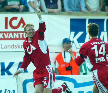 Sebastian Henriksson, Göteborg. Jubel