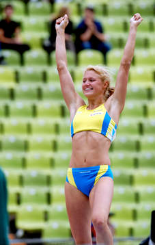 Kristen Belin, Sverige, klarade sig vidare till final i