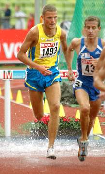Henrik Skoog, 3000m hinder, Sverige