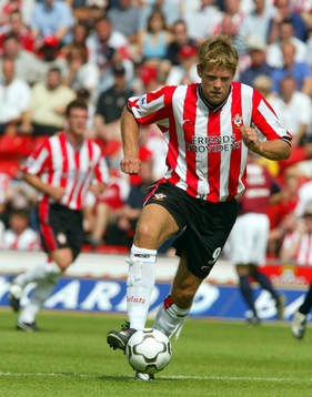 Fotboll, Engelsk, Premier League, James Beattie, Southampton 