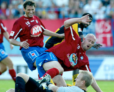 Östers anfallspar Andreas Ottosson och Ludwig Ernstsson