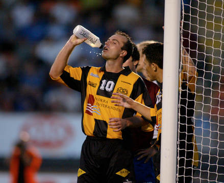 Peter Vougt, Häcken. Dricka. Dricker vatten