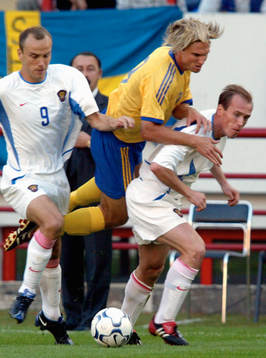 Dimitri Khokhlov, Ryssland och Andreas Andersson, Sverige