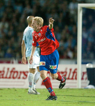 Nyförvärvet Gustaf Andersson, Helsingborg jublar