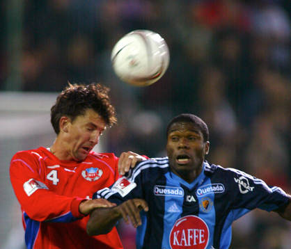 Mikael Gustafsson, Helsingborg och Samuel Wowoah,