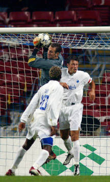 Andreas Isaksson gjorde en stabil insats i målet även om
