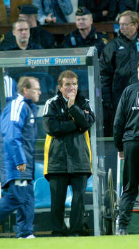   Dusan Uhrin, tränare, AIK.