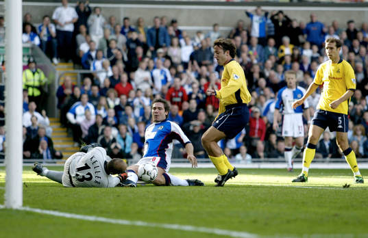 Fotboll, engelsk, Premier League, Blackburn Rovers -