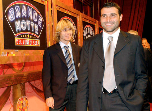  Angelo Peruzzi, Inter och Pavel Nedved, Juventus.