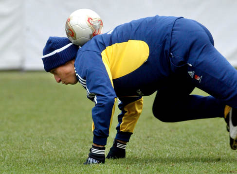 Zlatan Ibrahimovic i lektagen