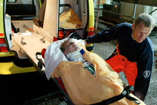 Lars-Gunnar Carlstrand ramlade så illa att han var