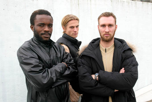 Peter Ijeh, Markus Rosenberg och Niklas Skoog