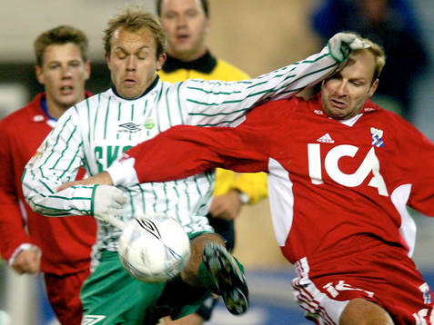  Håkan Mild i duell med Hasse Blomqvist.