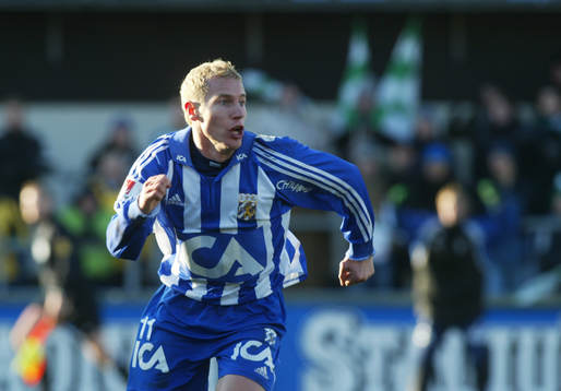  Jonas Henriksson, Göteborg jublar efter mål.