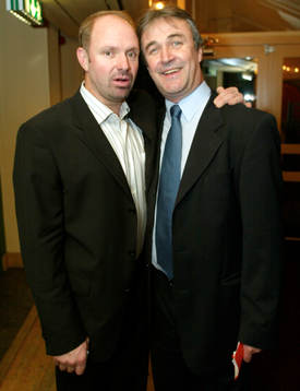 Thomas Ravelli och Ralf Edström