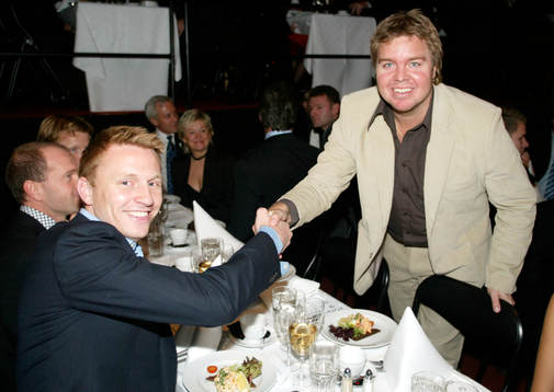 Kennet Andersson och Tomas Brolin.