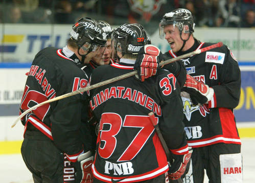 Juha Riihijärvi, Mika Hannula, Johan Norgren, Jubel