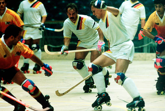 Rullskridsohockey, rullskridsko, klubba, boll