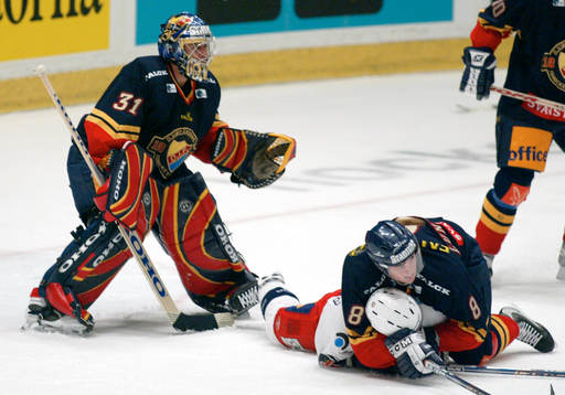 Joaquin Gage, målvakt och Per-Anton Lundström, Djurgården