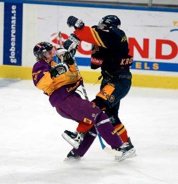 Pär Bäcker, Färjestad och Niklas Kronwall, Djurgården