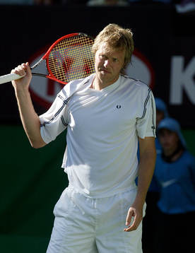 Magnus Larsson pressade Lleyton Hewitt till fem set - men