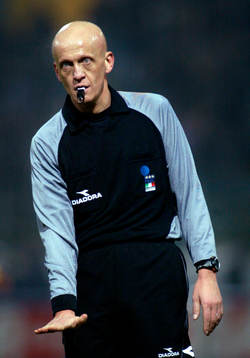  Pierluigi Collina, domare.