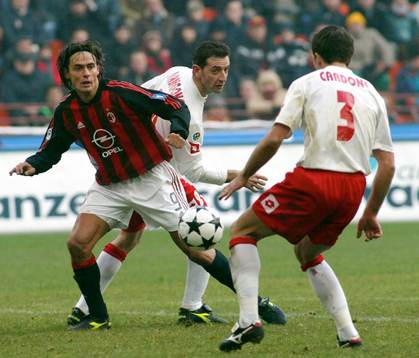  Filippo Inzaghi, Milan och Cardone och Mangone, Piacenza.