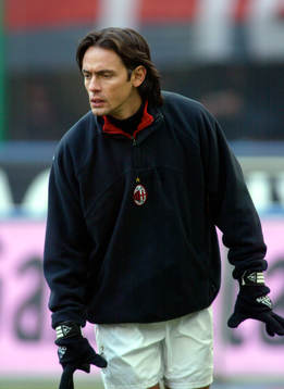  Filippo Inzaghi, Milan.