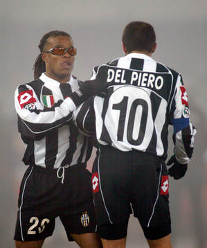  Edgar Davids och Del Piero, Juventus.