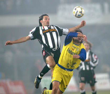  Federico Cossato, Chievo och Zambrotta, Juventus.