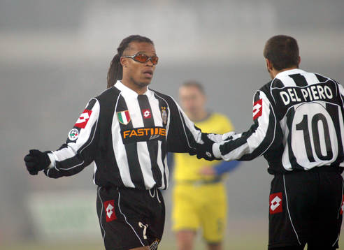  Edgar Davids och Del Piero, Juventus.