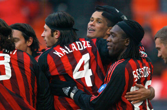  Rivaldo, Milan, jubel.
