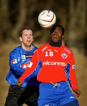 Fredrik Bild, Öster och John Pelu, Helsingborg