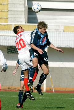 Johan Arneng, Djurgården debuterade i dagens match