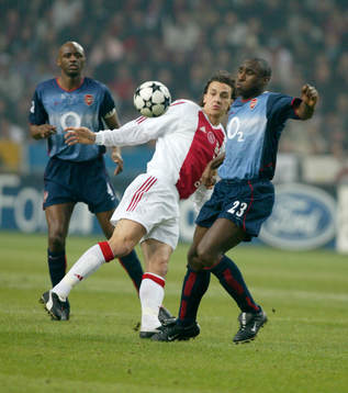 Zlatan Ibrahimovic, Ajax och Sol Campbell, Arsenal
