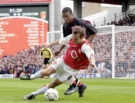  Kevin Lisbie, Charlton och Fredrik Ljungberg, Arsenal 