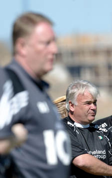 En ny IFK-tränare, Bo Johansson och en före detta Reine