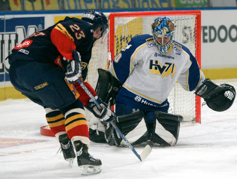 Stefan Liv, HV71 och Fredrik Lindquist, Djurgården