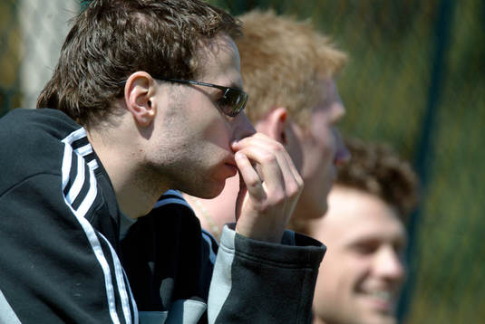 Andreas Alm, en av många skadade i AIK