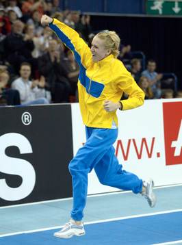 Kajsa Bergqvist tog Guld
