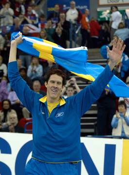 Christian Olsson tog Guld med 17.70 m