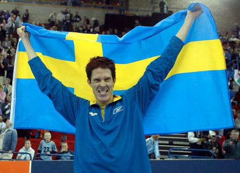 Christian Olsson tog Guld med 17.70 m