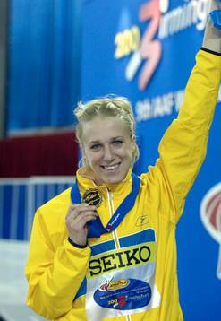Kajsa Bergqvist tog Guld