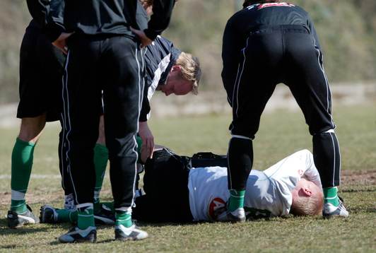 Christer Fürsth, Hammarby lägrets första skada
