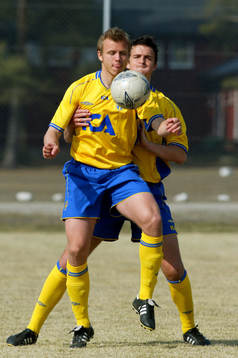 Fotboll, Sverige, U21, Stefan Ålander och Per Nilsson
