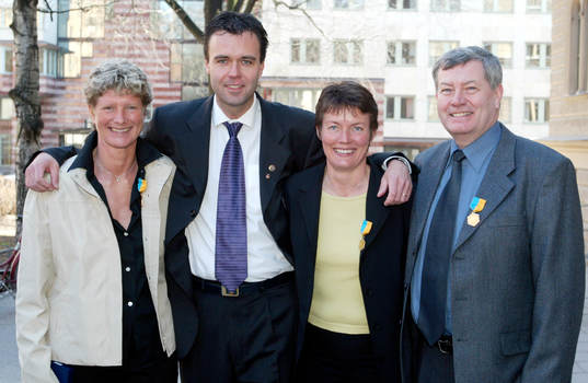 Elisabeth Leidinge, Martin Ingvarsson, Lena Videkull och