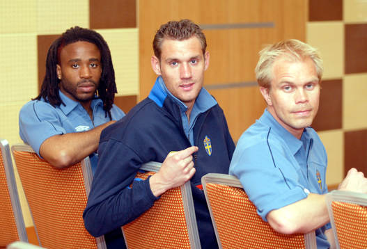 Målvakterna; Eddie Gustafsson, Andreas Isaksson och Magnus