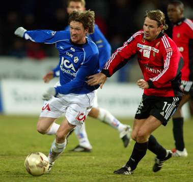 Mikael Nilsson, Halmstad och Tommy Bergersen, Sundsvall